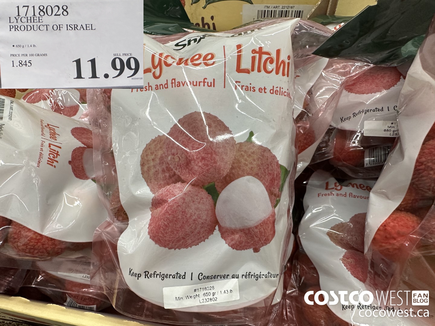 1718028 LYCHEE PRODUCT OF ISRAEL $11.99