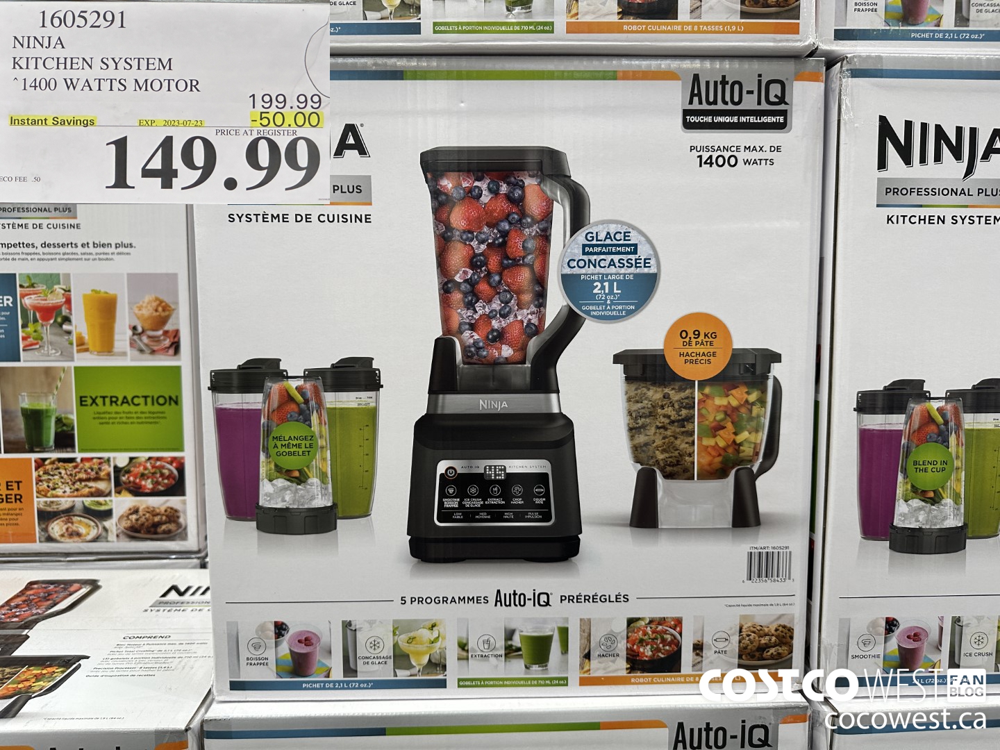 1605291 NINJA KITCHEN SYSTEM BN805CCO ($50.00 INSTANT SAVINGS EXPIRES ON 2023-07-23) $149.99