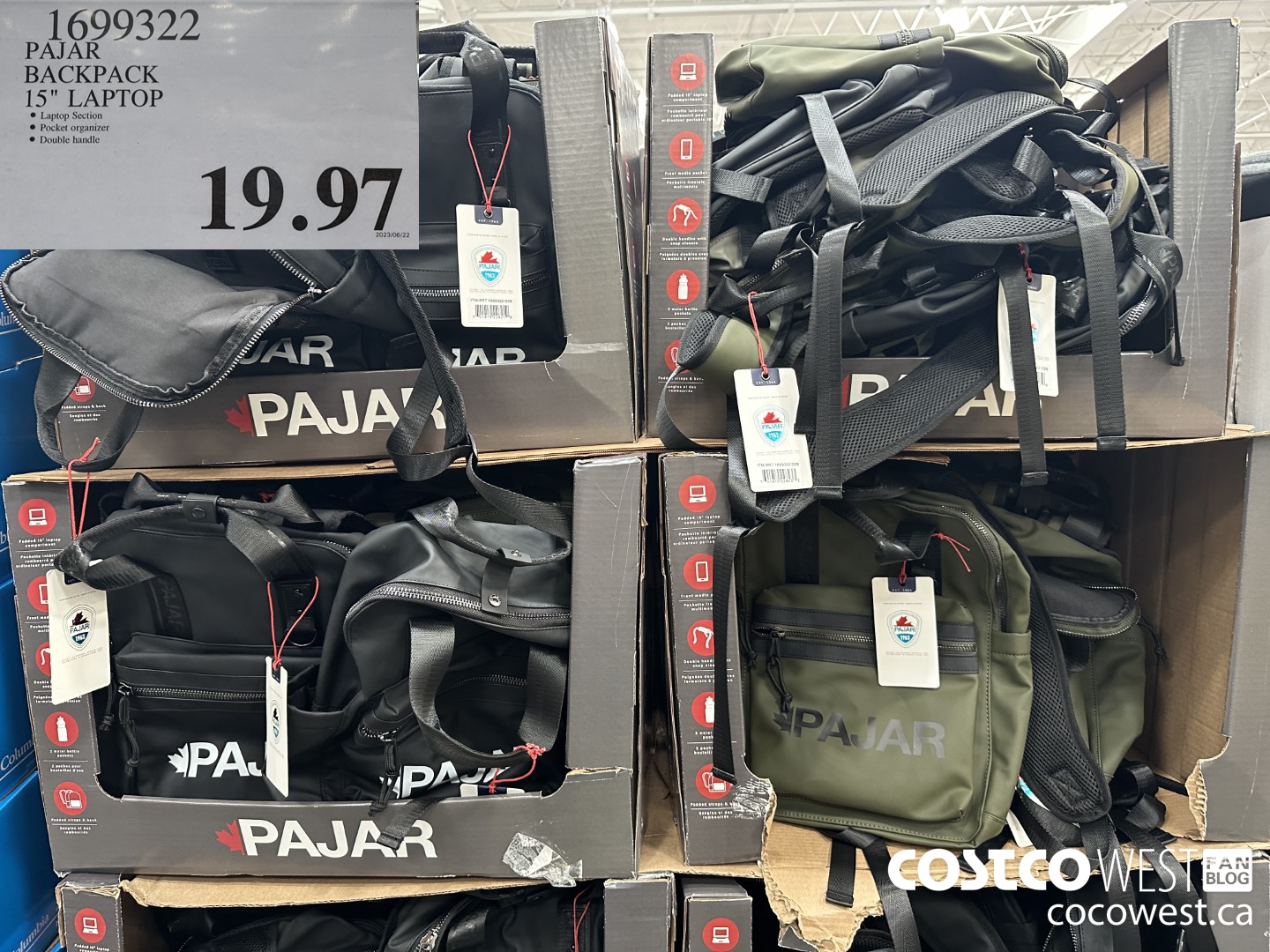 1699322 PAJAR BACKPACK 15