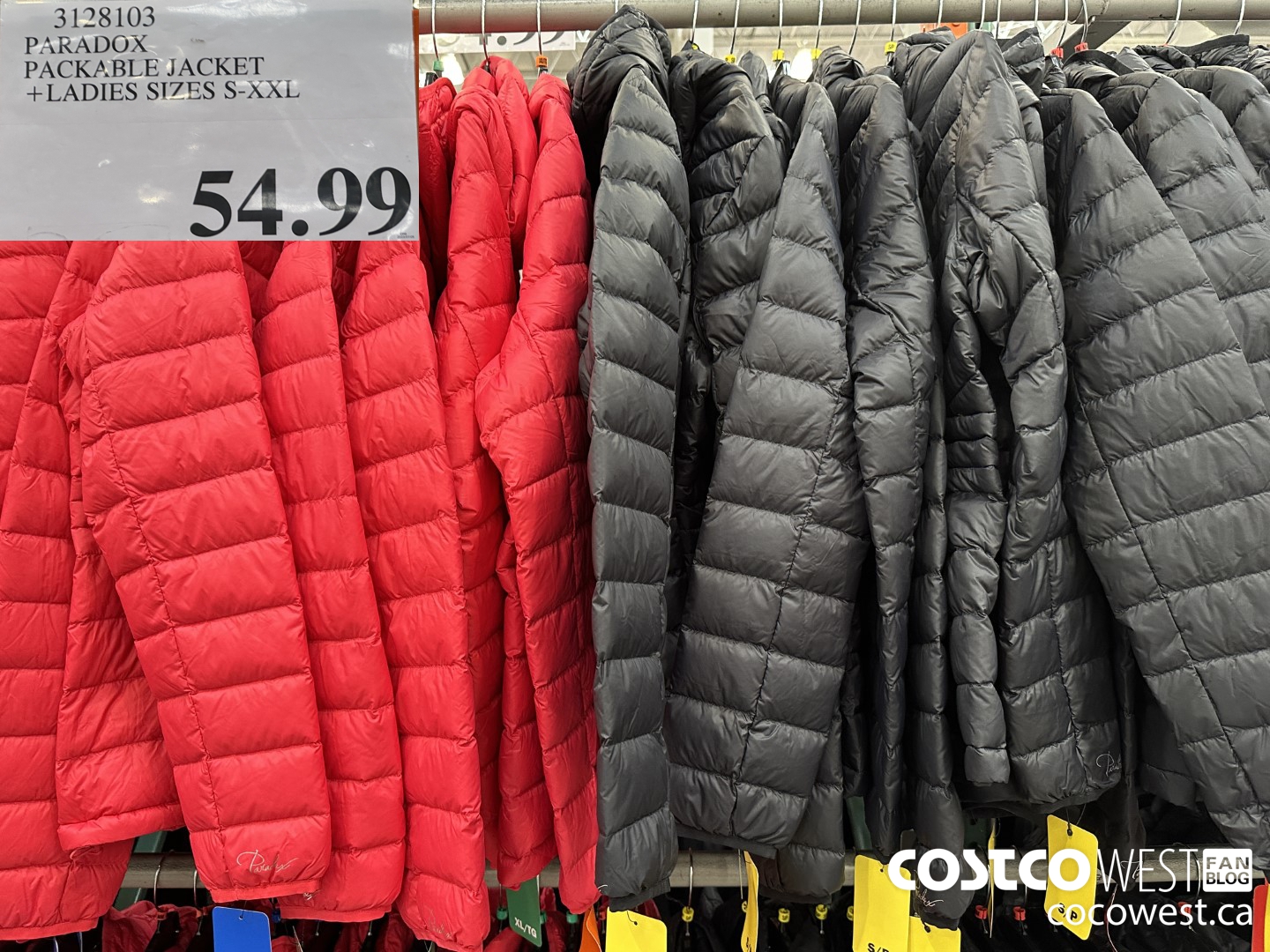 3128103 PARADOX PACKABLE JACKET LADIES SIZES S-XXL $54.99