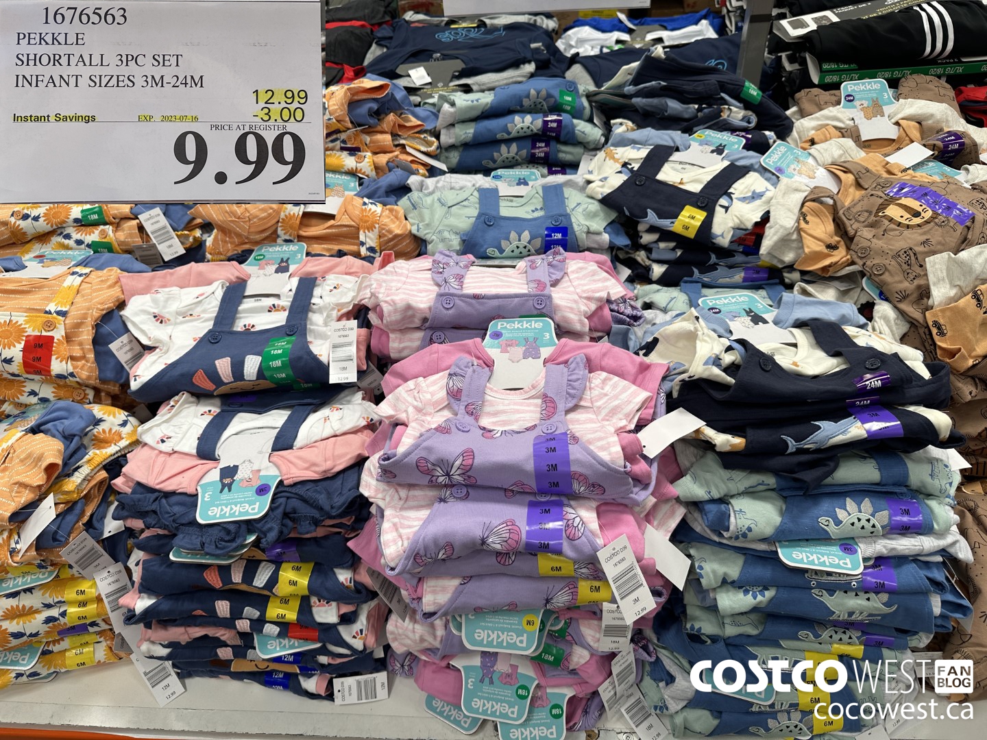 1676563 PEKKLE SHORTALL 3PC SET INFANT SIZES 3M-24M ($3.00 INSTANT SAVINGS EXPIRES ON 2023-07-16) $9.99