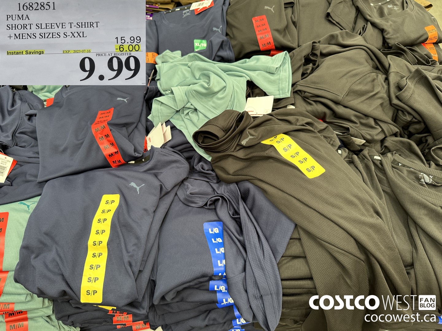 1682851 PUMA SHORT SLEEVE T-SHIRT MENS SIZES S-XXL ($6.00 INSTANT SAVINGS EXPIRES ON 2023-07-16) $9.99