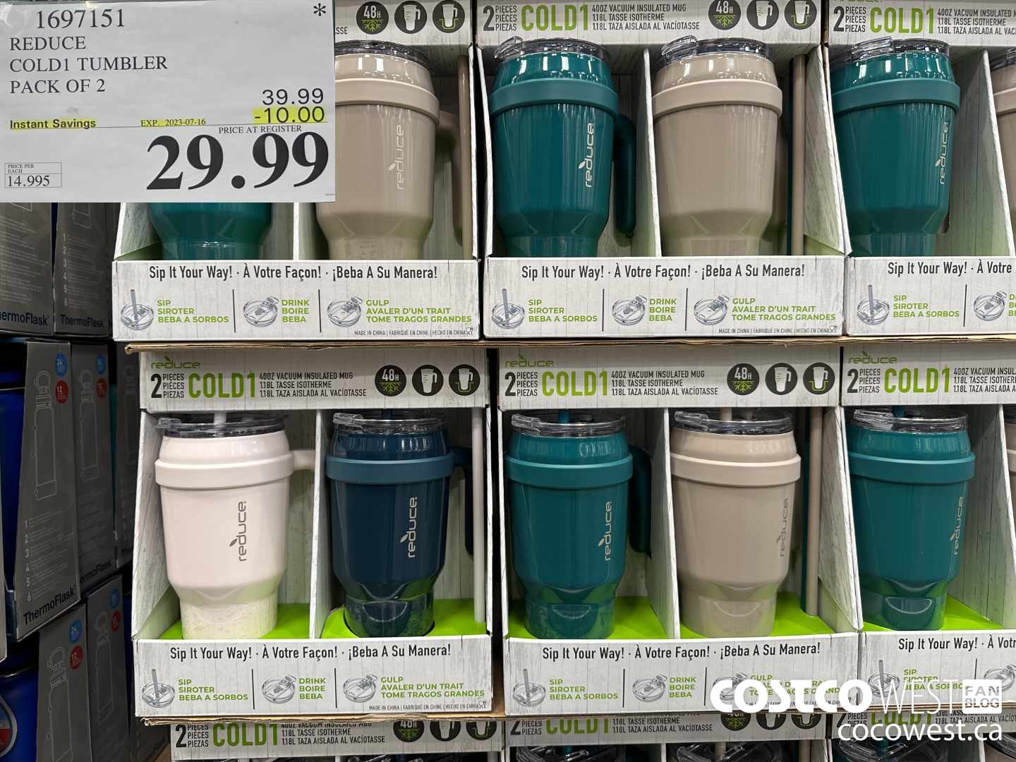 1697151 REDUCE COLD1 TUMBLER PACK OF 2 ($10.00 INSTANT SAVINGS EXPIRES ON 2023-07-16) $29.99