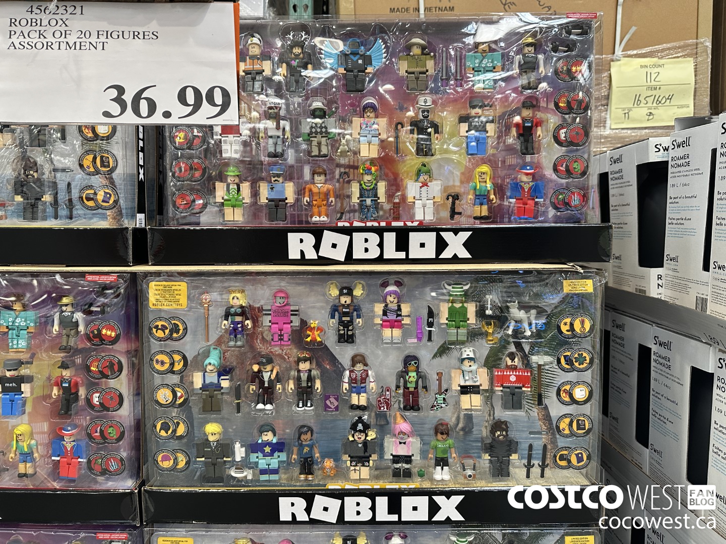 4562321 ROBLOX PACK OF 20 FIGURES ASSORTMENT $36.99