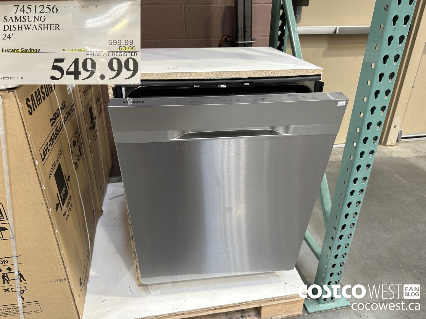 7451256 SAMSUNG DISHWASHER 24