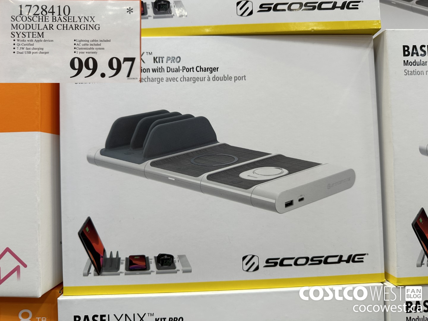 1728410 SCOSCHE BASELYNX MODULAR CHARGING SYSTEM $99.97