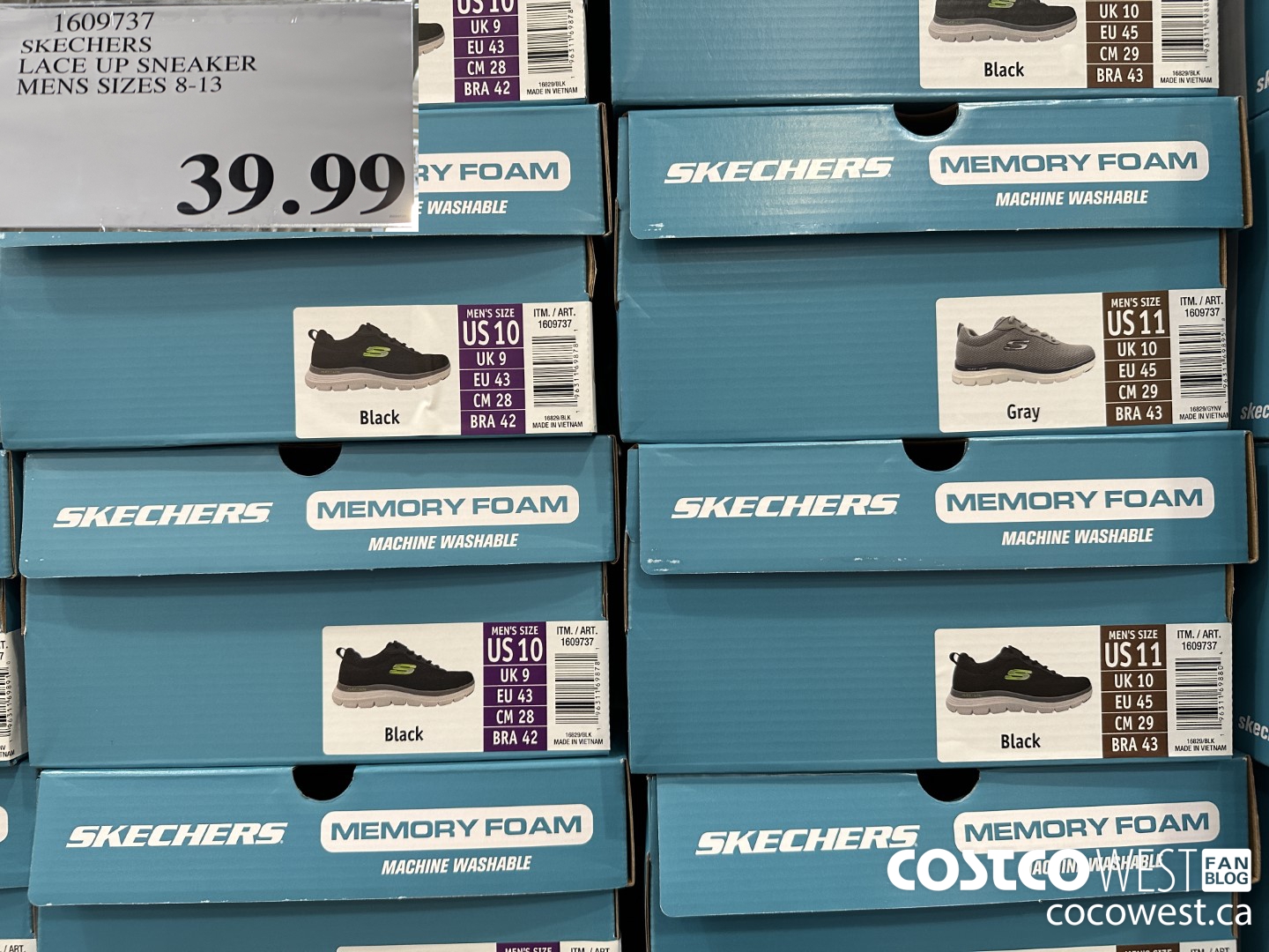 1609737 SKECHERS LACE UP SNEAKERS MENS SIZES 8-13 $39.99