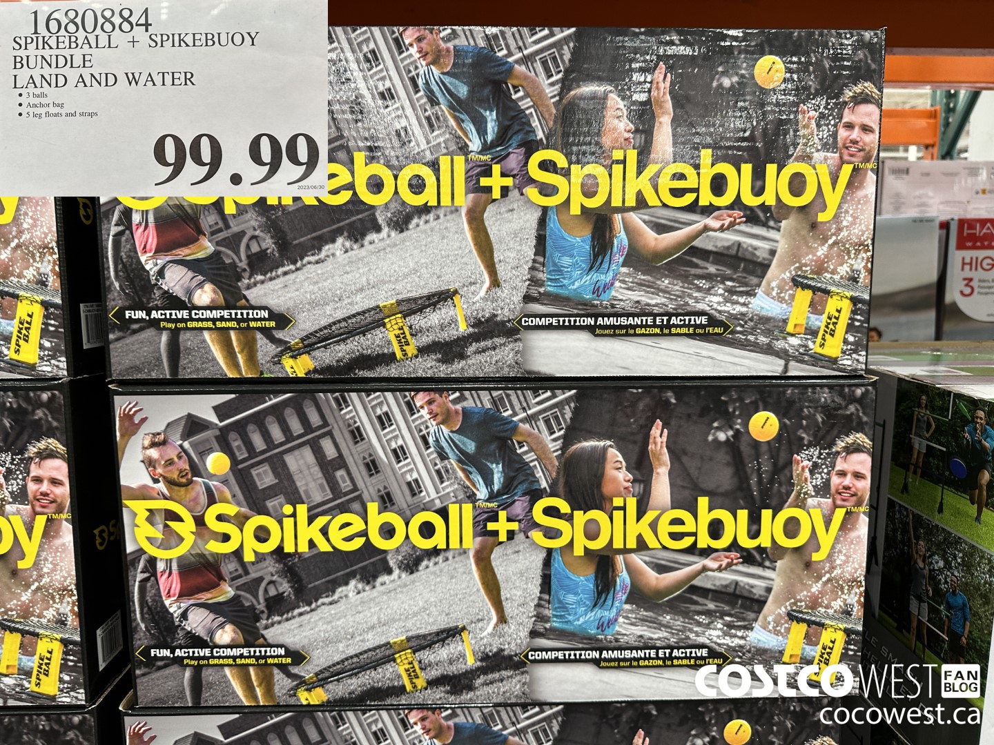 1680884 SPIKEBALL + SPIKEBUOY BUNDLE LAND AND WATER $99.99