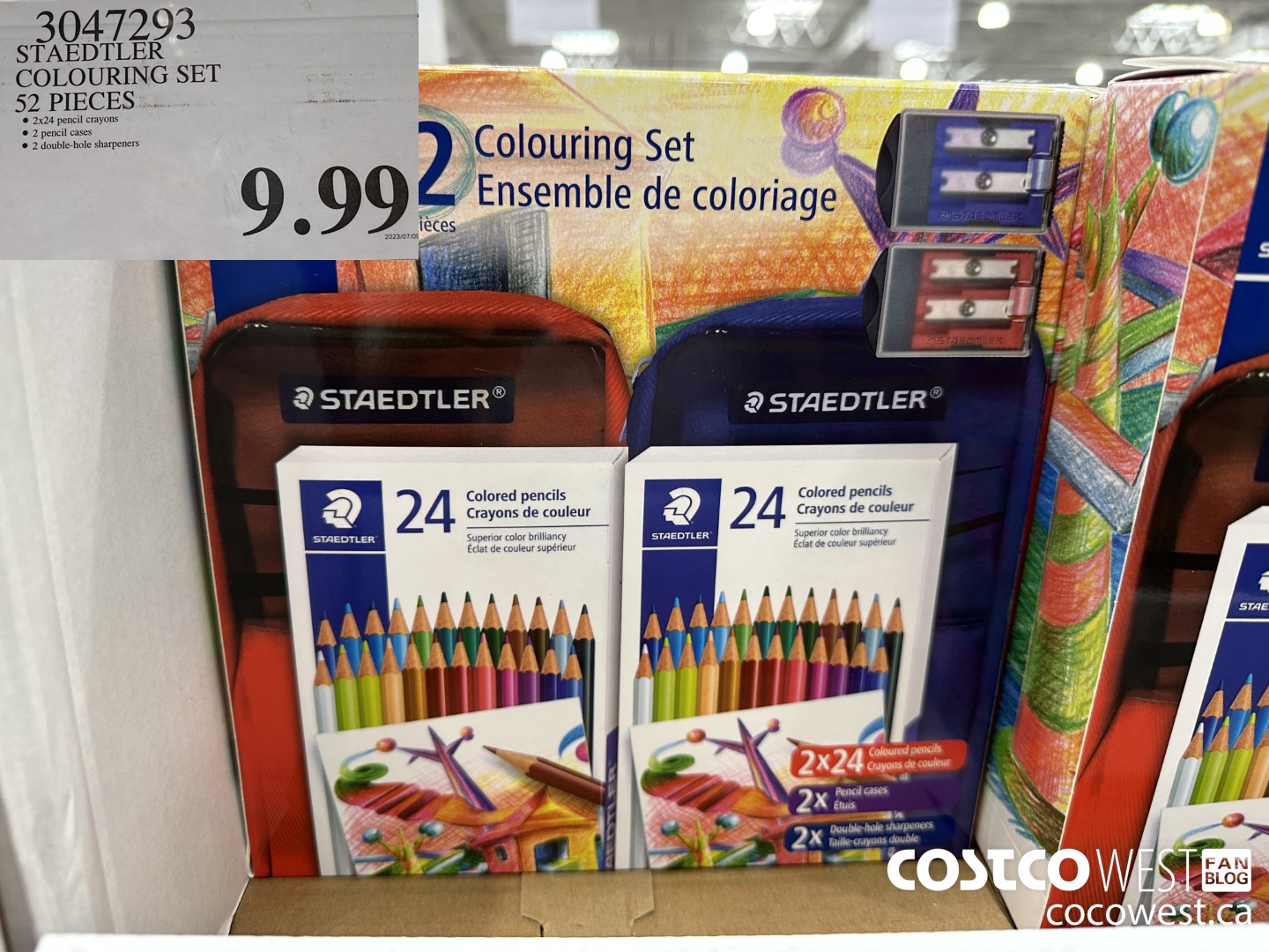 3047293 STAEDTLER COLOURING SET 52 PIECES $9.99