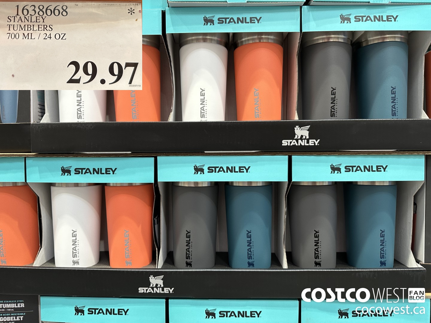 1638668 STANLEY TUMBLERS 700 ML / 24 OZ $29.97