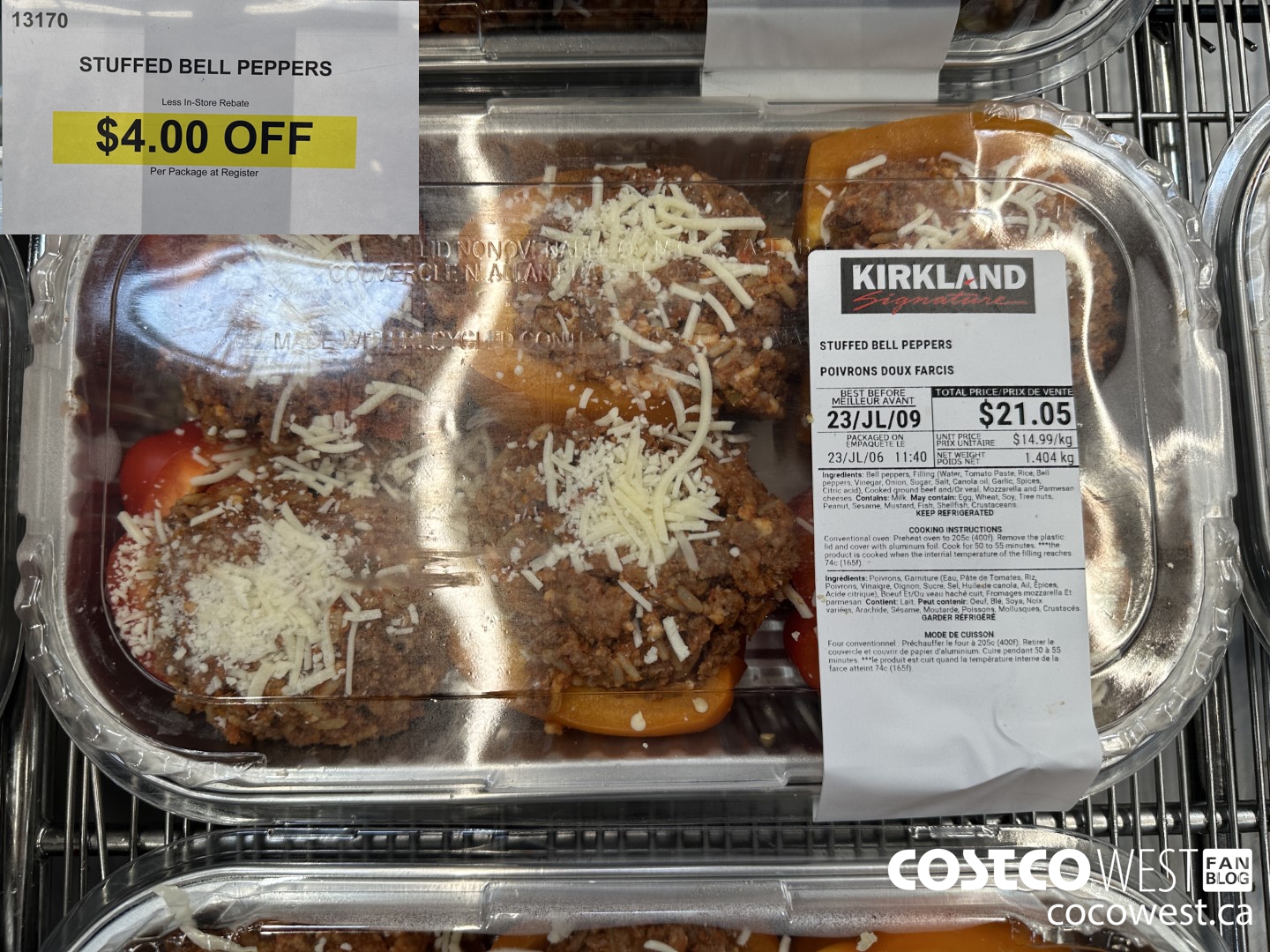 13170 STUFFED BELL PEPPERS ($4.00 INSTANT SAVINGS)