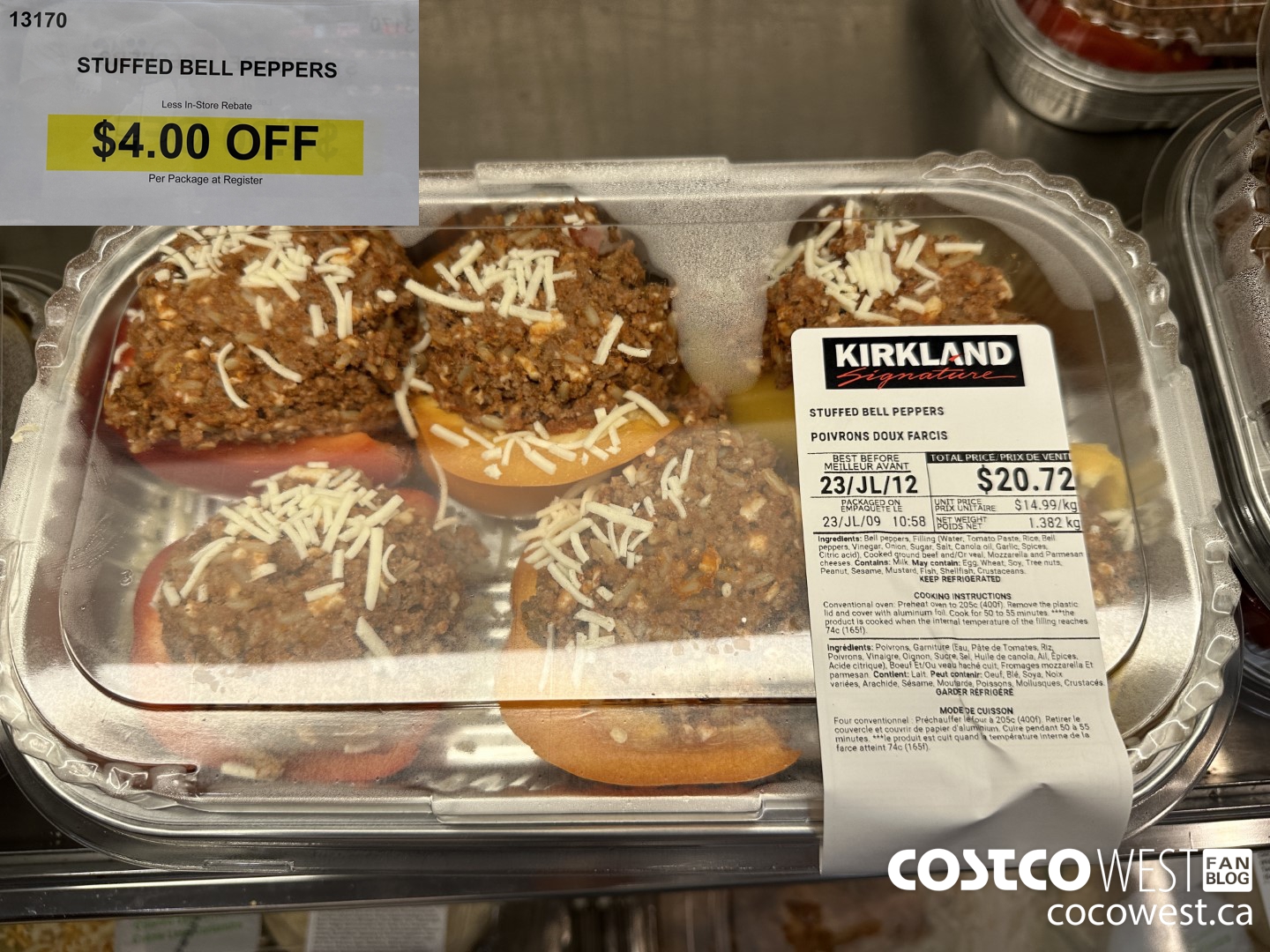 13170 STUFFED BELL PEPPERS ($4.00 INSTANT SAVINGS)