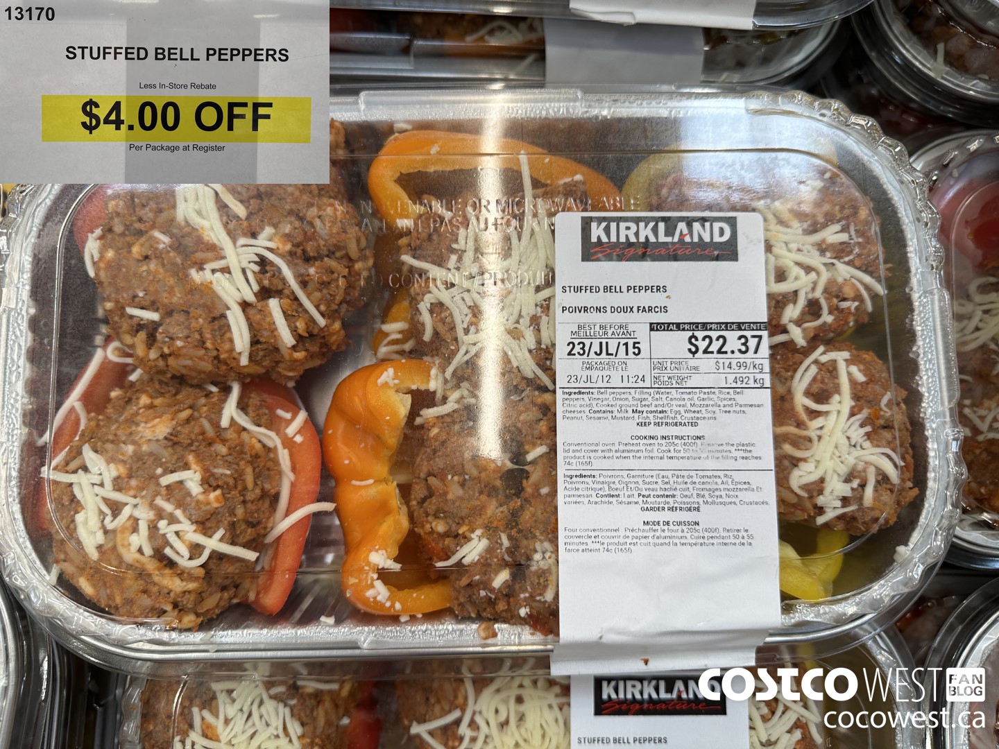 13170 STUFFED BELL PEPPERS ($4.00 INSTANT SAVINGS)