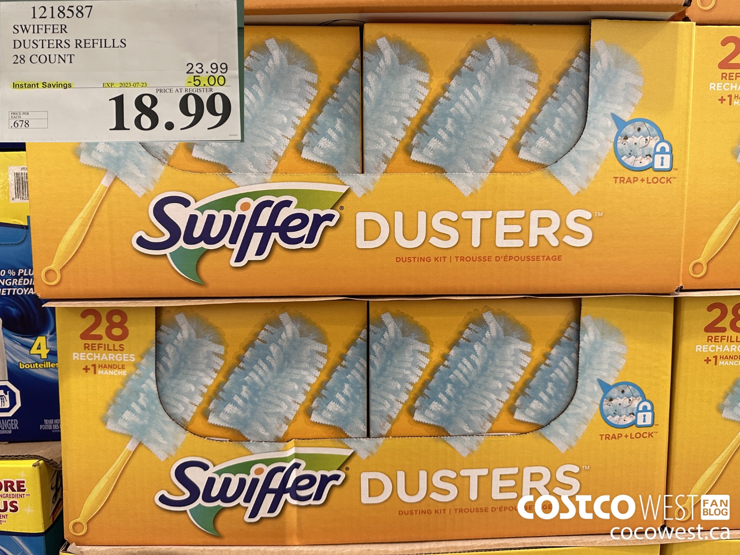 1218587 SWIFFER DUSTERS 28 COUNT ($5.00 INSTANT SAVINGS EXPIRES ON 2023-07-23) $18.99