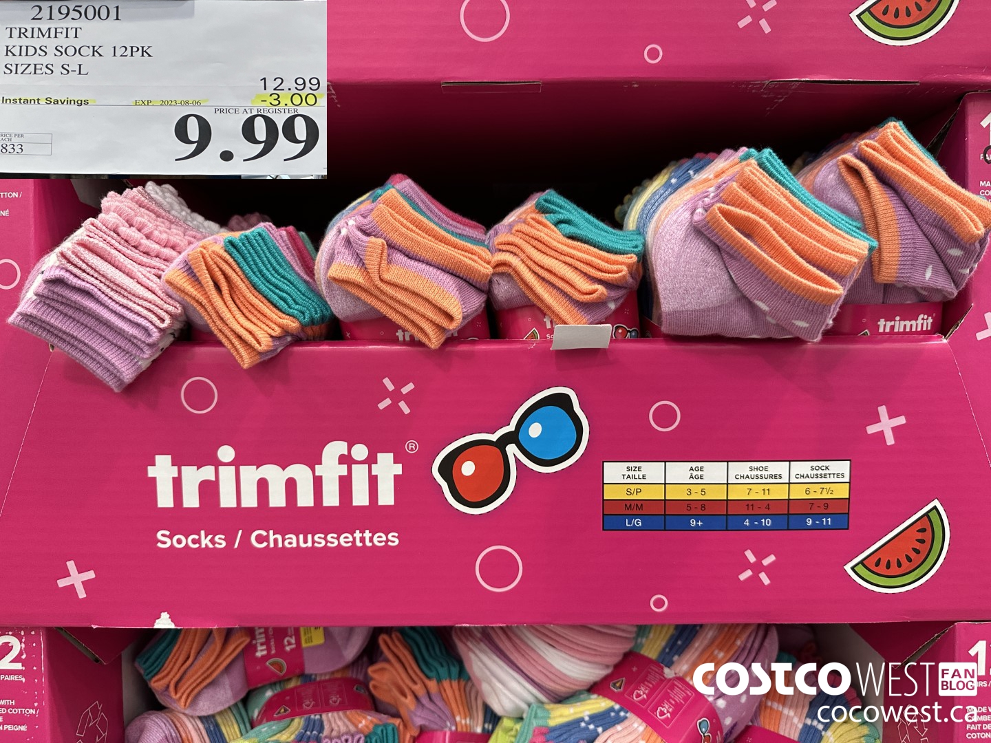 Costco Does It Better!, @trimfitkids 12-pack socks $12.99