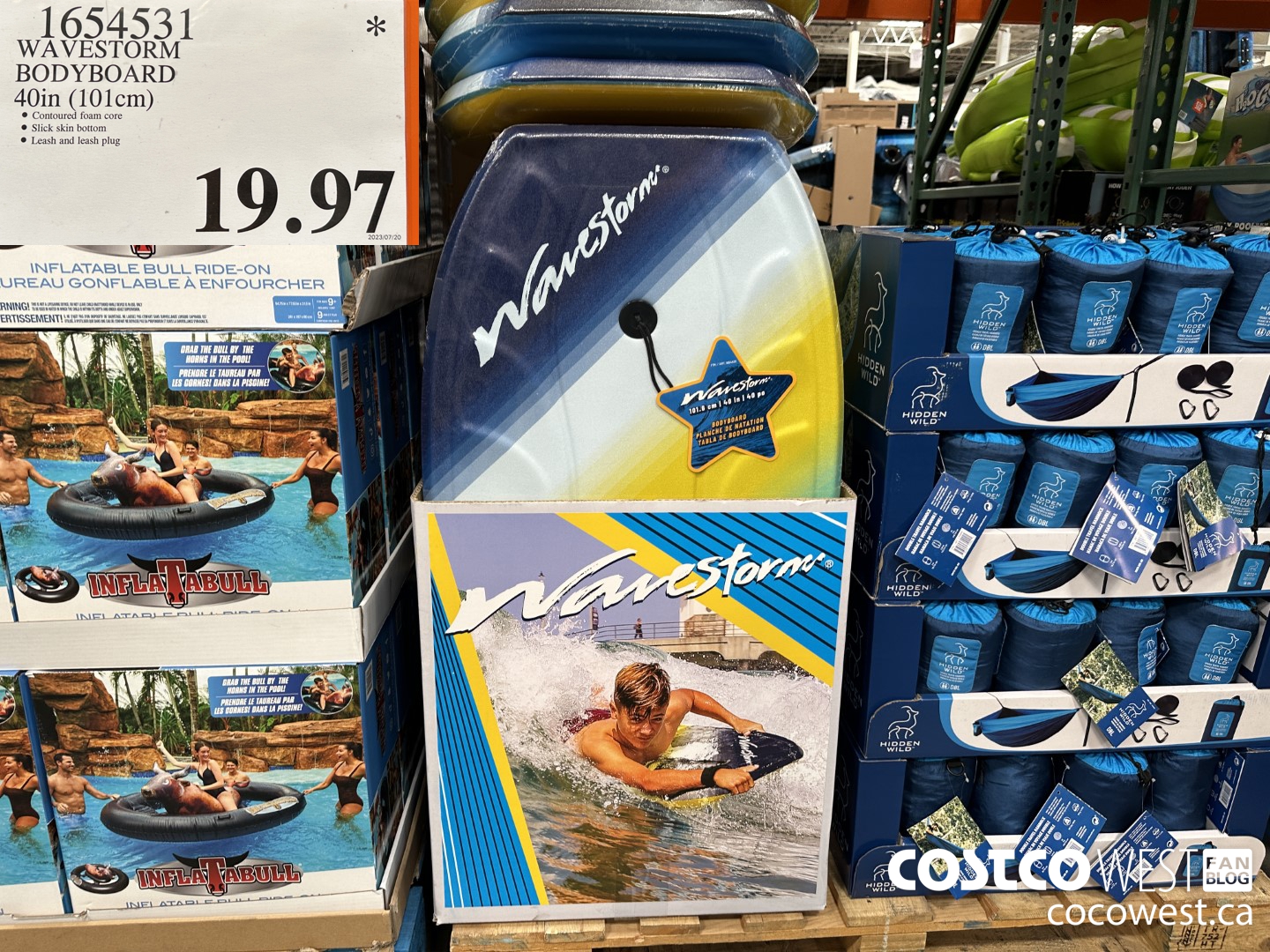 1654531 WAVESTORM BODYBOARD 40IN (101CM) $19.97