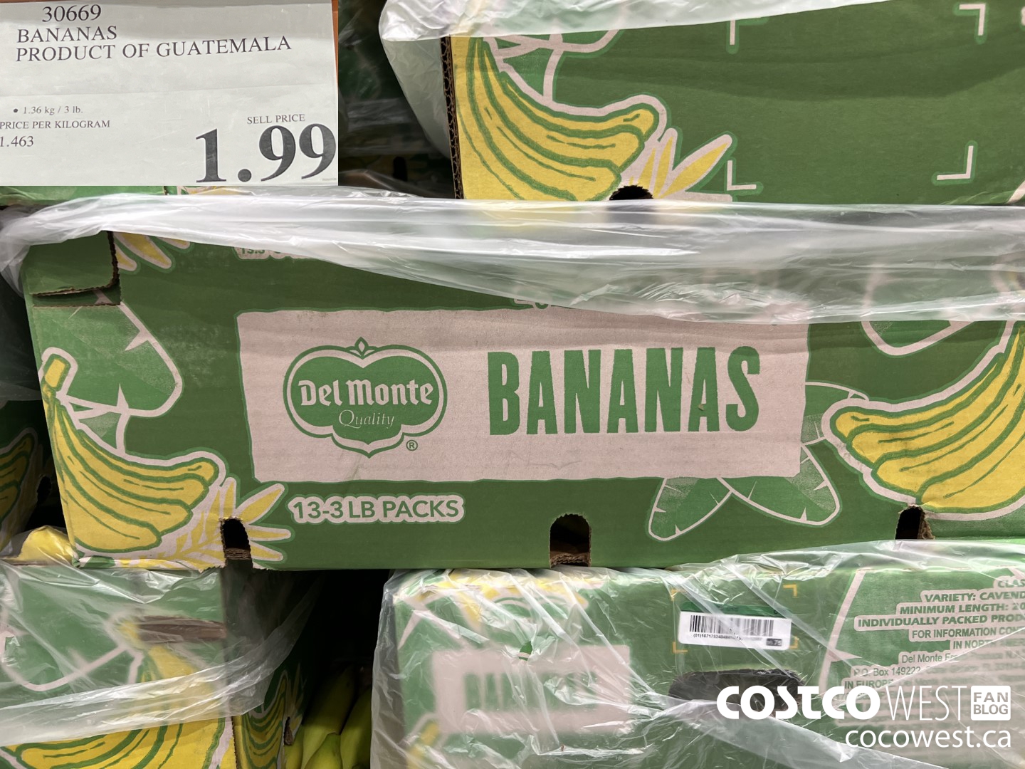 30669 BANANAS PRODUCT OF GUATEMALA $1.99