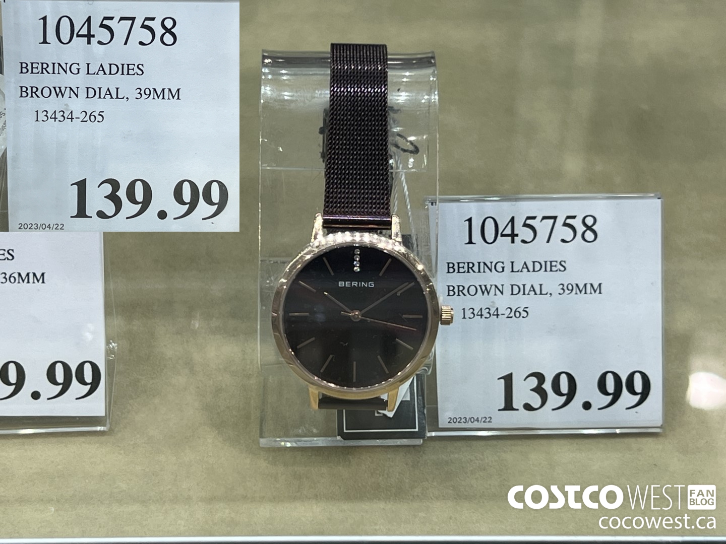 Costco Summer 2023 Superpost The Entire Watch Jewelry Section