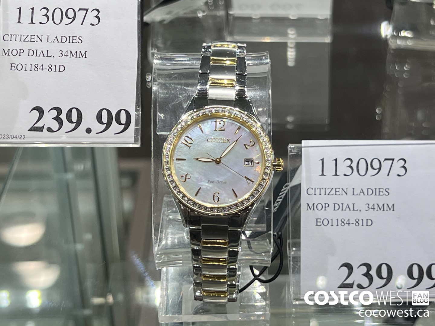 Costco citizen clearance eco drive ladies