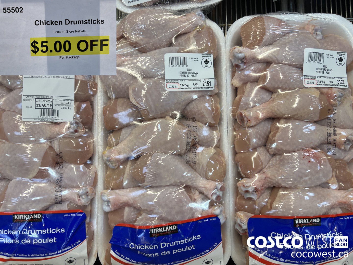 55502 Chicken Drumsticks  ($5.00 INSTANT SAVINGS)