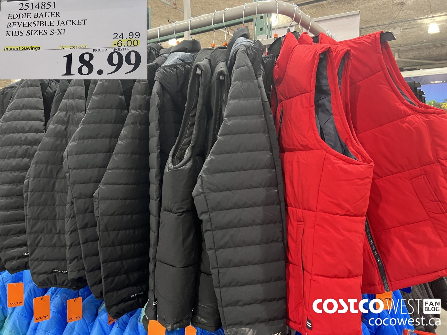 2514851 EDDIE BAUER REVERSIBLE JACKET KIDS SIZES S-XL  ($6.00 INSTANT SAVINGS EXPIRES ON 2023-09-03) $18.99