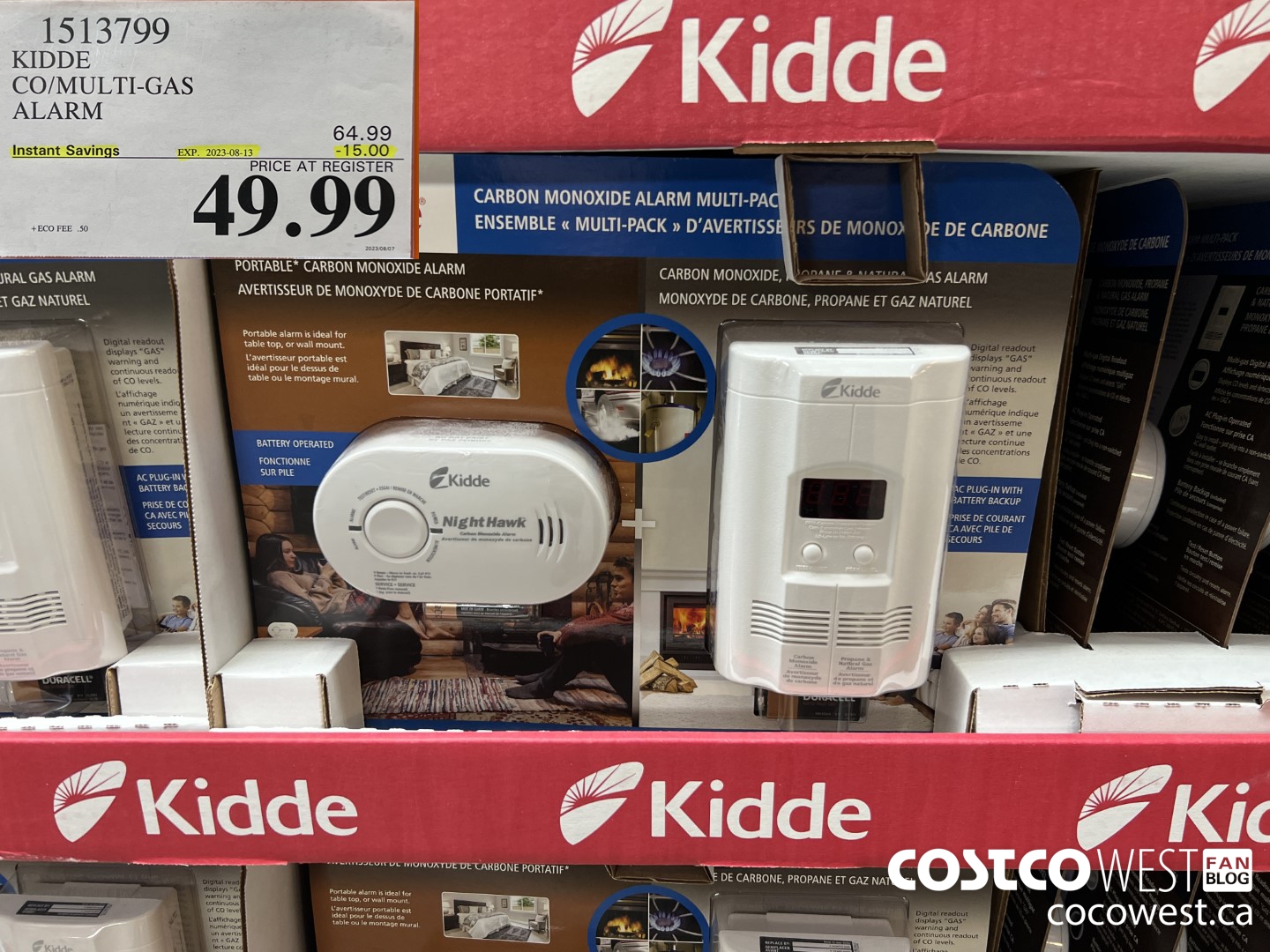 1513799 KIDDE CO/MULTI-GAS ALARM ($15.00 INSTANT SAVINGS EXPIRES ON 2023-08-13) $49.99