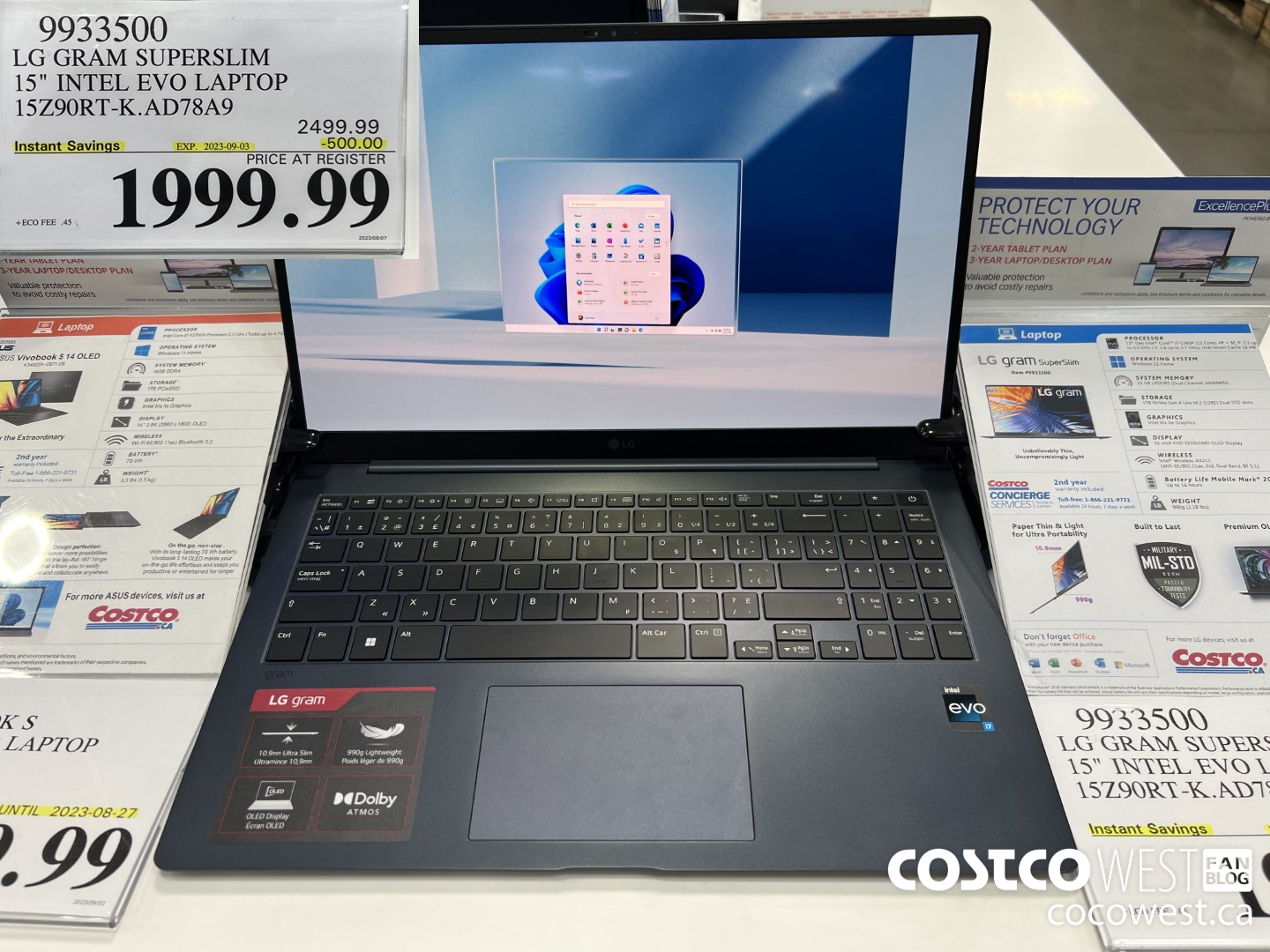 9933500 LG GRAM SUPERSLIM 15