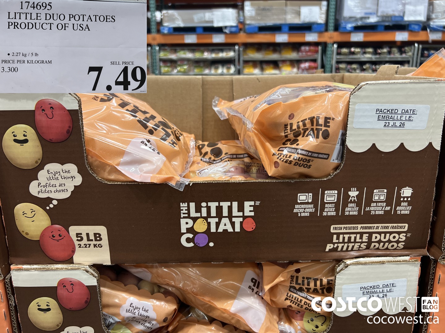 174695 LITTLE DUO POTATOES PRODUCT OF CANADA CANADA NO 1 $7.49