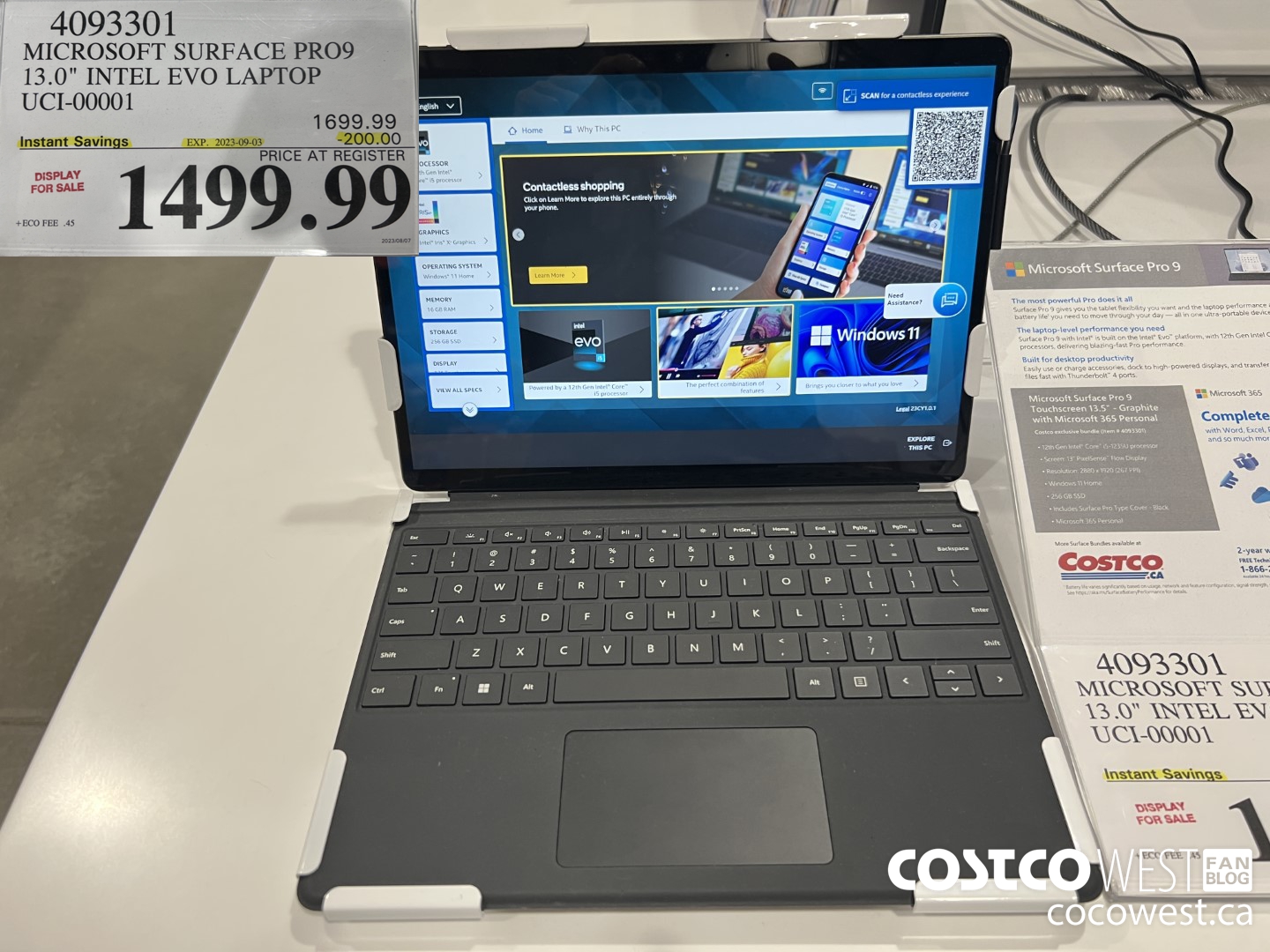 4093301 MICROSOFT SURFACE PRO9 13.0