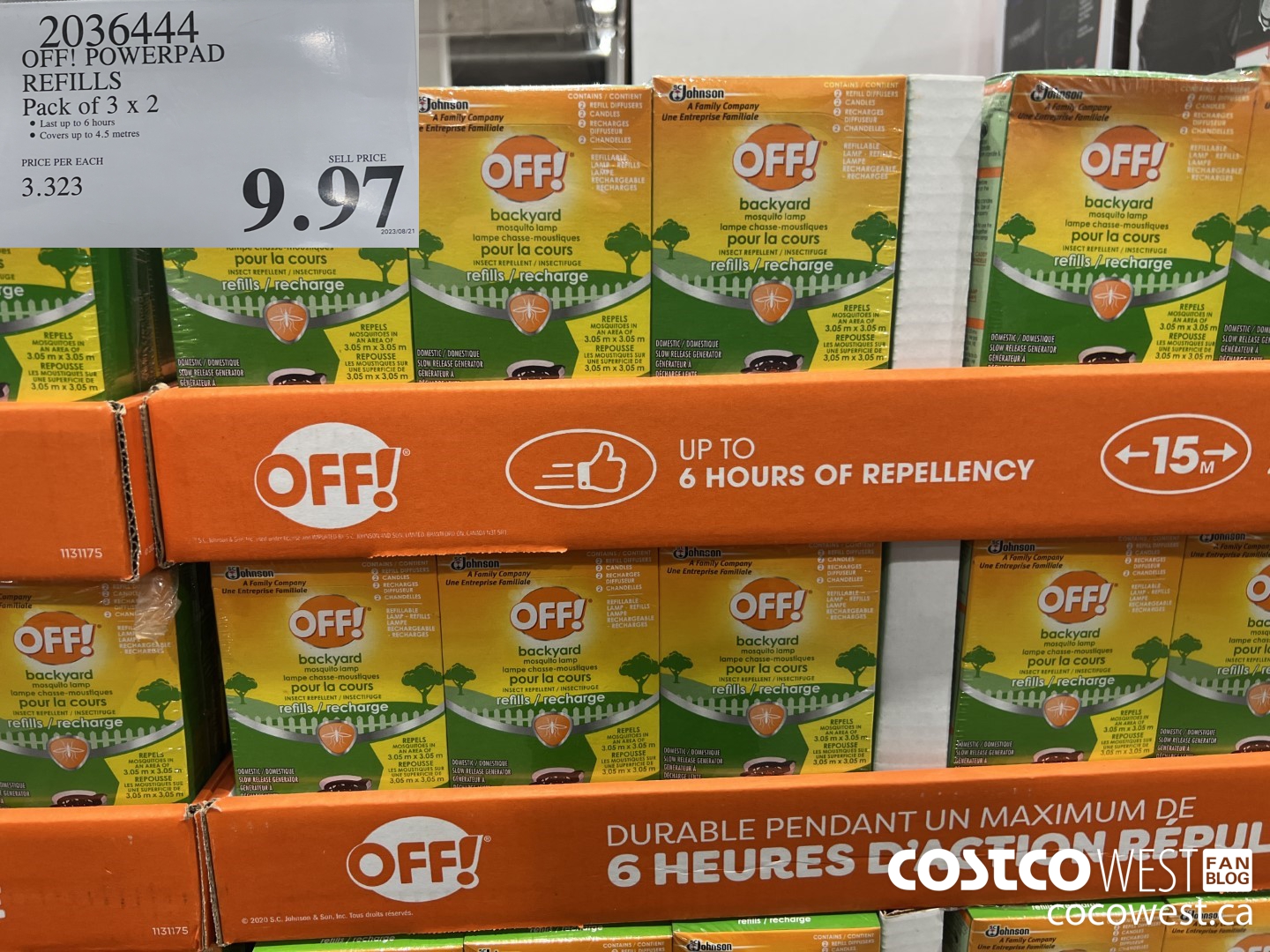 2036444 OFF! POWERPAD REFILLS PACK OF 6 $9.97