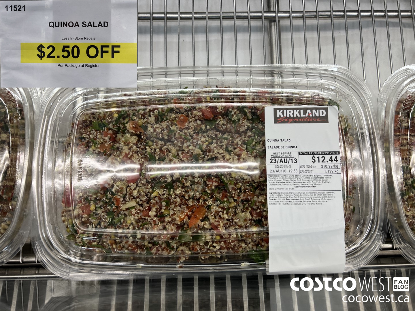 11521 QUINOA SALAD ($2.50 INSTANT SAVINGS)