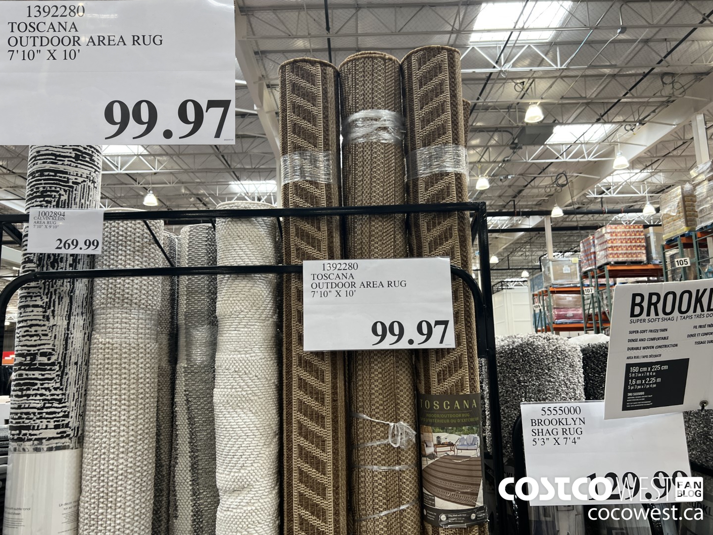 1392280 TOSCANA OUTDOOR AREA RUG 7'10