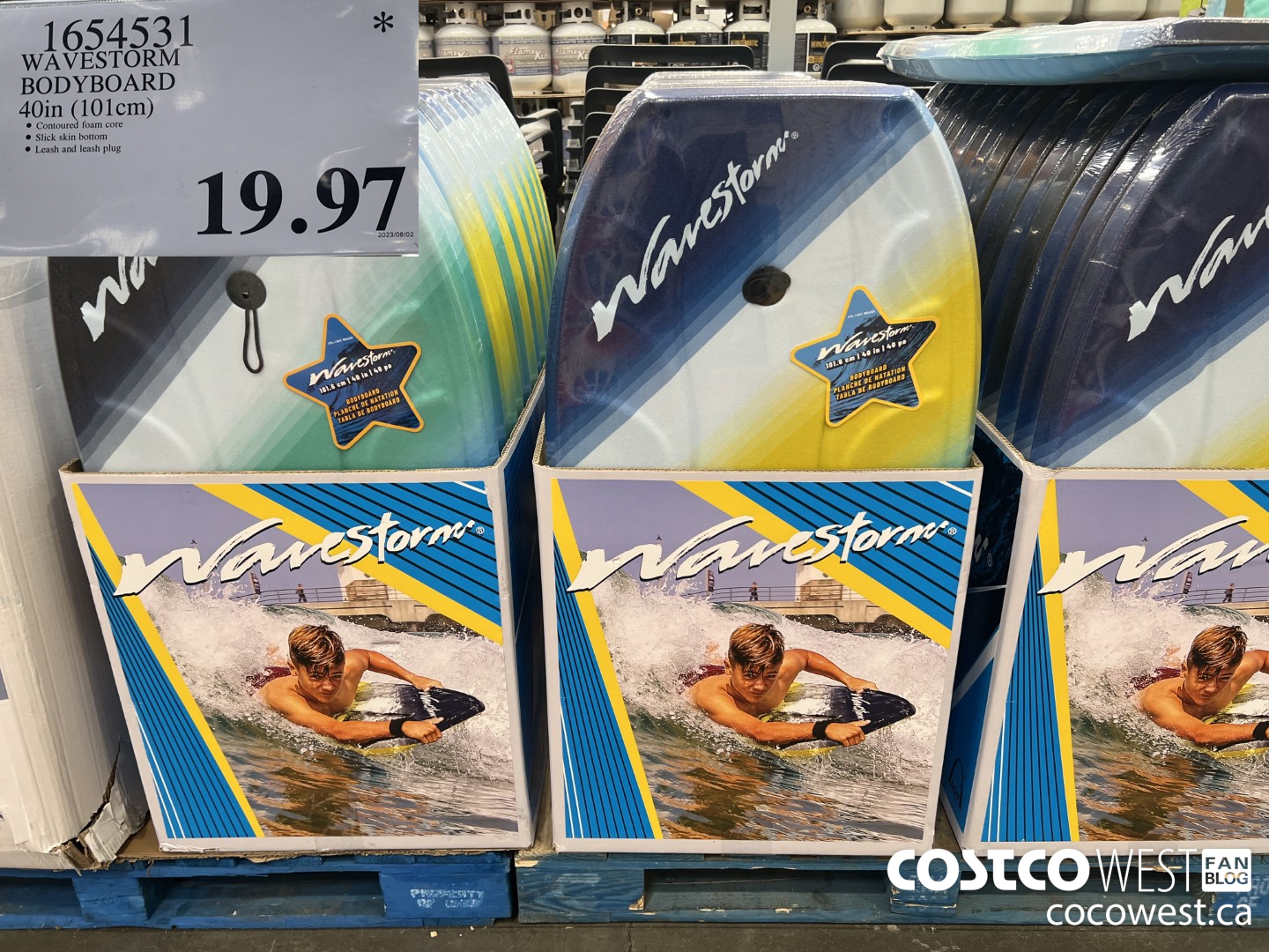 1654531 WAVESTORM BODYBOARD 40IN (101CM) $19.97