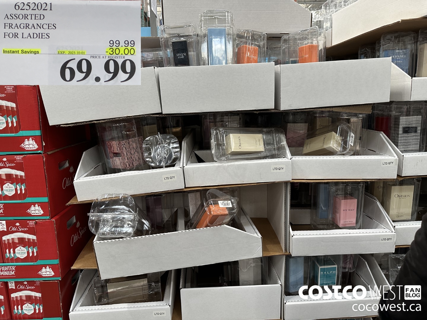 6252021 ASSORTED FRAGRANCES FOR LADIES ($30.00 INSTANT SAVINGS EXPIRES ON 2023-10-01) $69.99