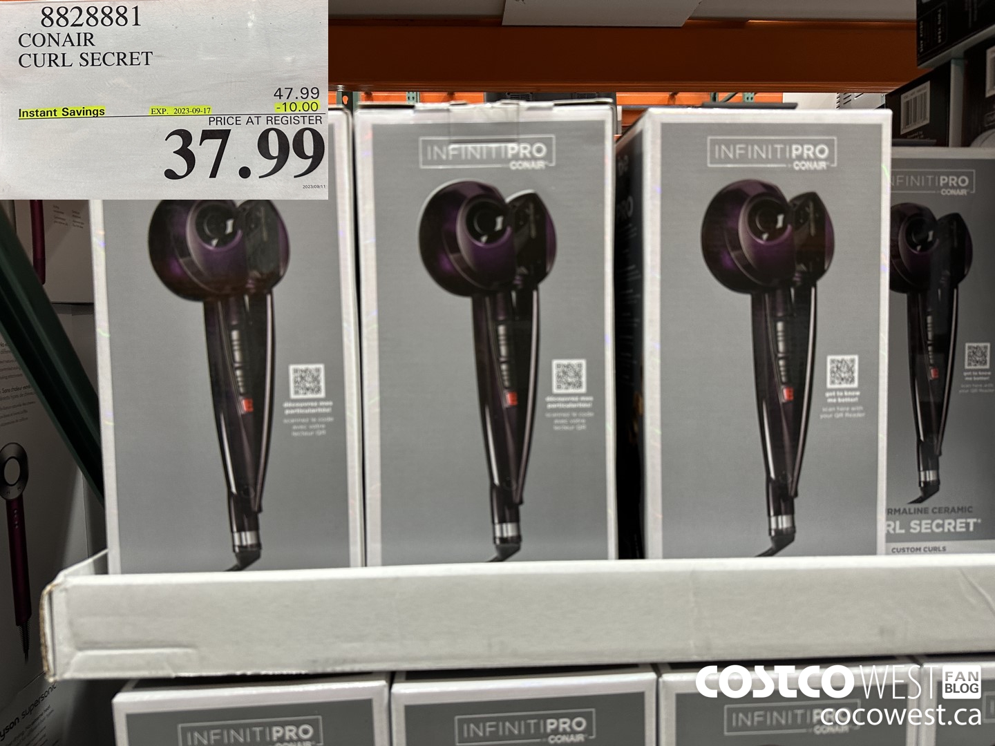 8828881 CONAIR CURL SECRET ($10.00 INSTANT SAVINGS EXPIRES ON 2023-09-17) $37.99