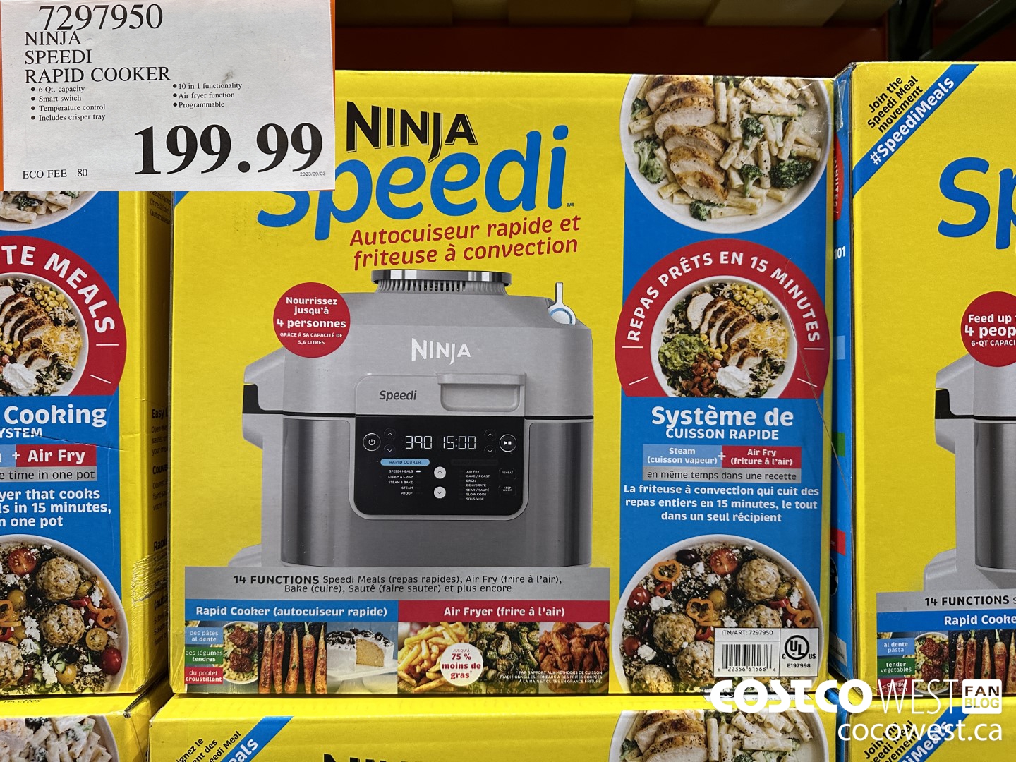 Costco Ninja Speedi Rapid Cooker & Air Fryer 79.97