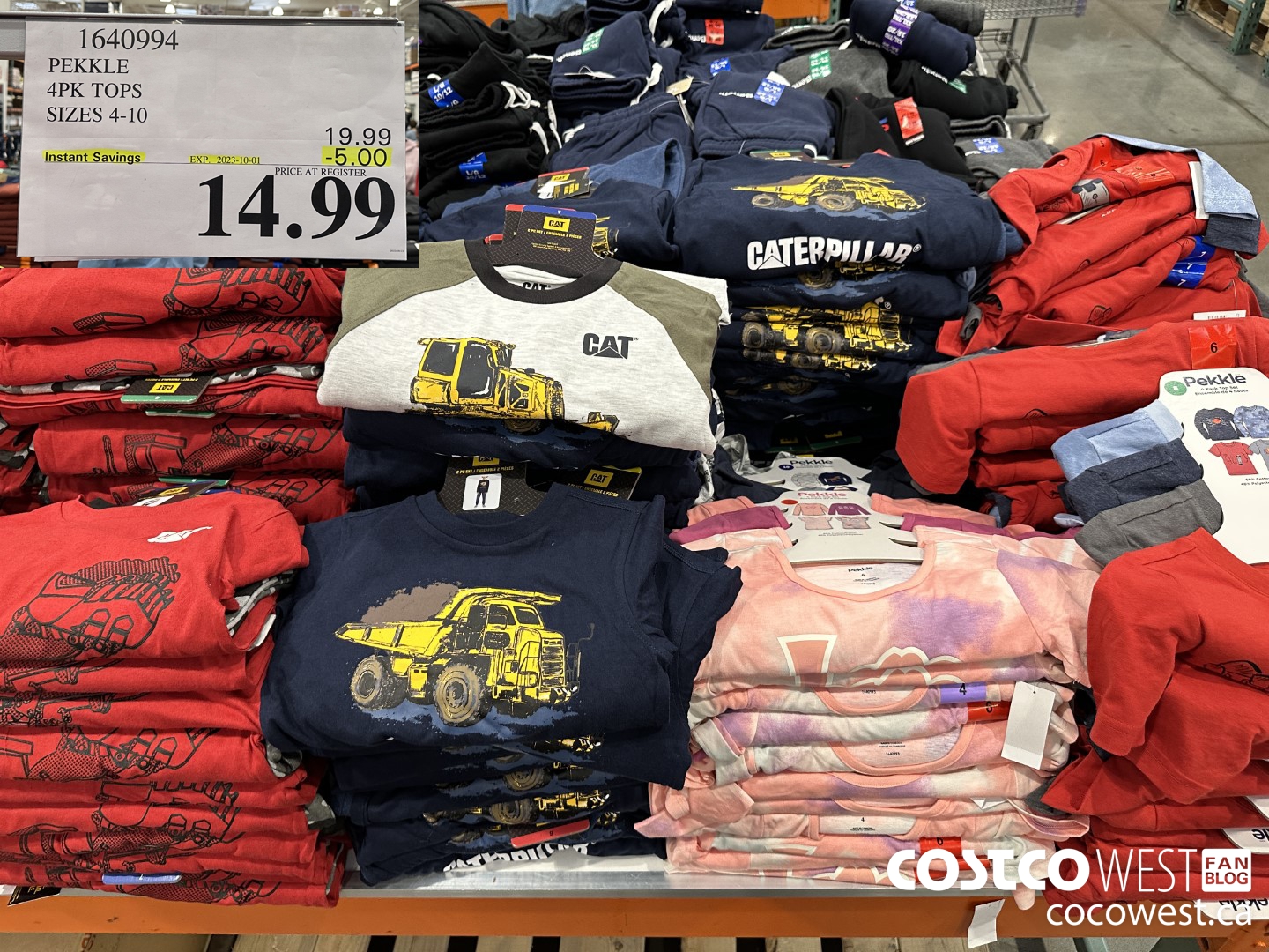 1640994 PEKKLE 4PK TOPS SIZES 4-10 ($5.00 INSTANT SAVINGS EXPIRES ON 2023-10-01) $14.99