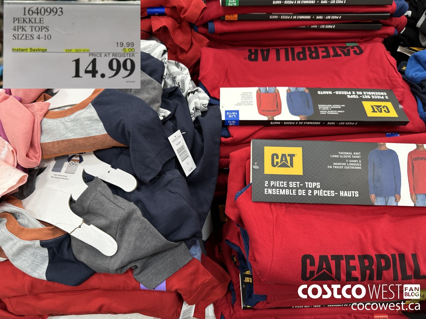 1640993 PEKKLE 4PK TOPS SIZES 4-10 ($5.00 INSTANT SAVINGS EXPIRES ON 2023-10-01) $14.99