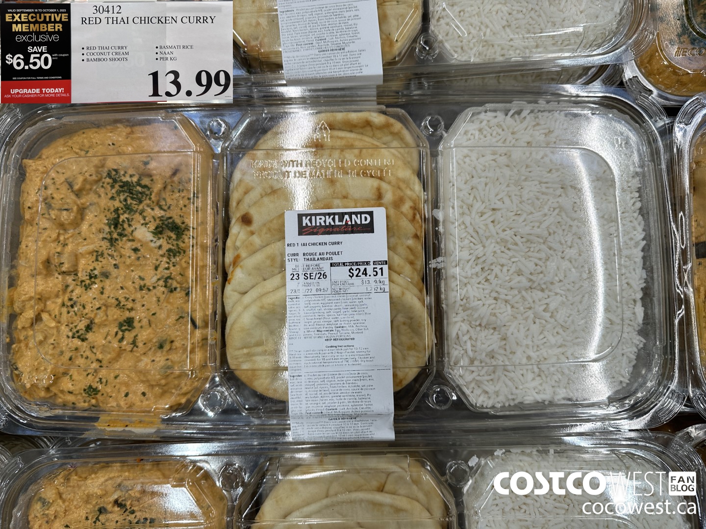 30412 RED THAI CHICKEN CURRY ($6.50 INSTANT SAVINGS EXPIRES ON 2023-10-01) $7.49