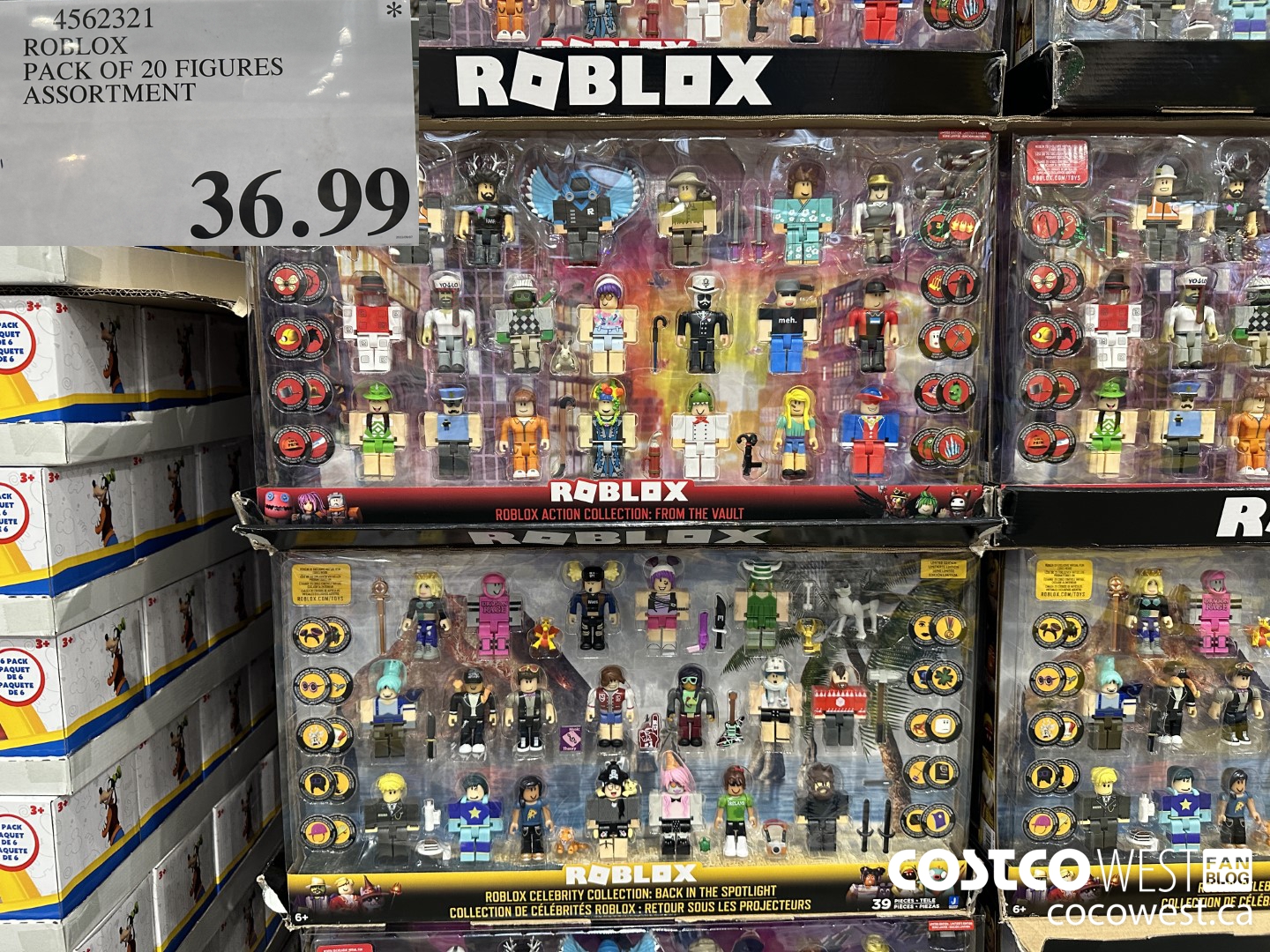 4562321 ROBLOX PACK OF 20 FIGURES ASSORTMENT $36.99