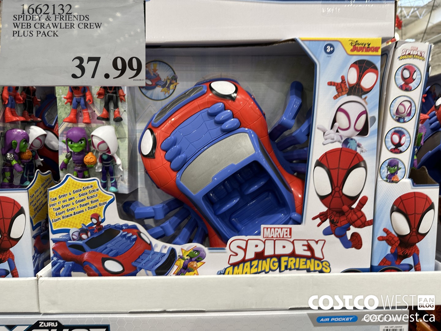 1662132 SPIDEY & FRIENDS WEB CRAWLER CREW PLUS PACK $37.99