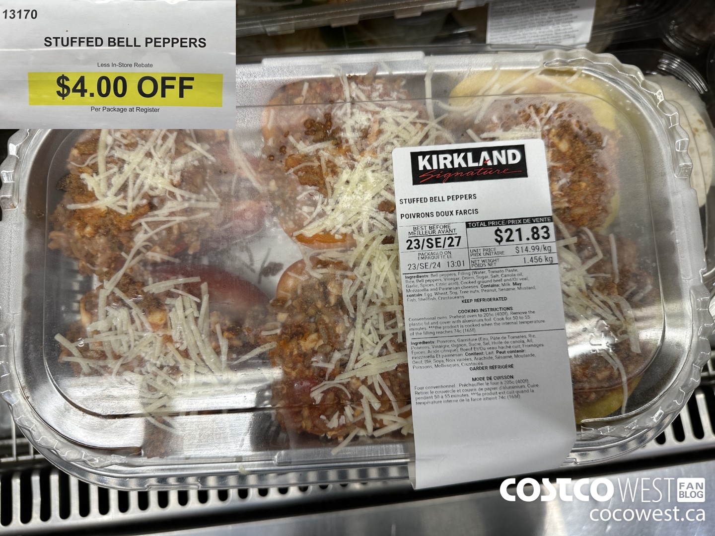 13170 STUFFED BELL PEPPERS ($4.00 INSTANT SAVINGS)