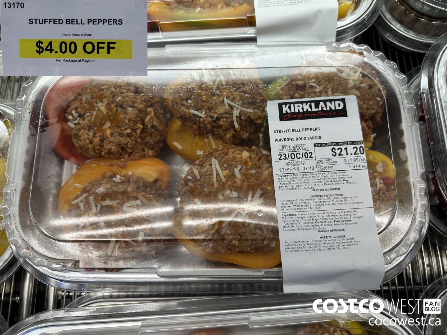 13170 STUFFED BELL PEPPERS ($4.00 INSTANT SAVINGS)