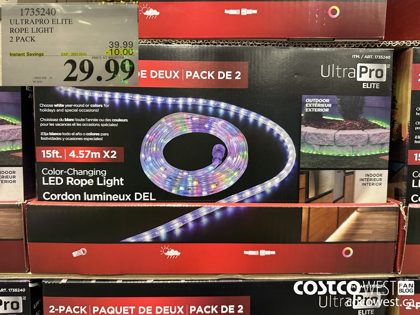 1735240 ULTRAPRO ELITE ROP LIGHT 2 PACK ($10.00 INSTANT SAVINGS EXPIRES ON 2023-10-01) $29.99