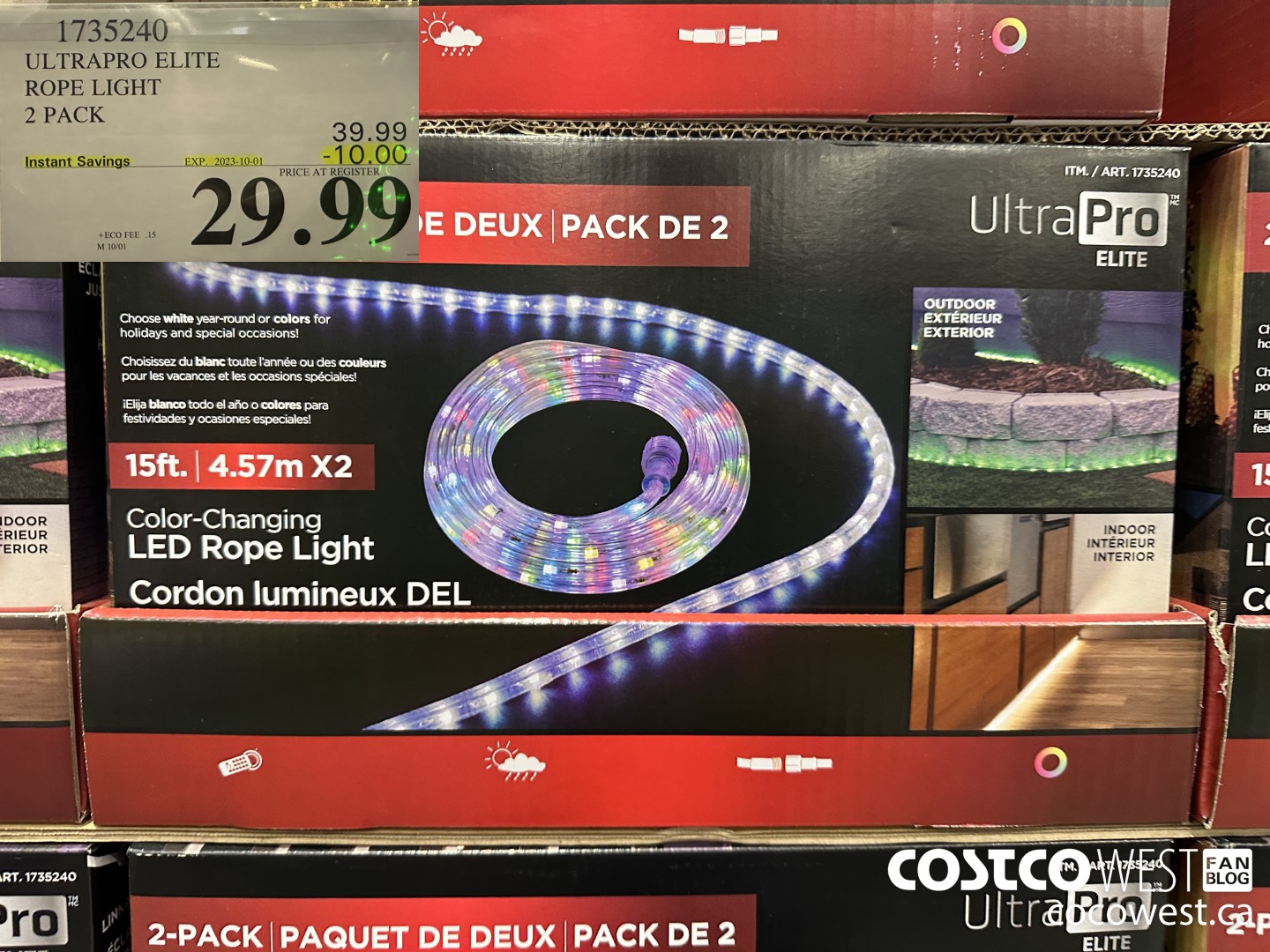 1735240 ULTRAPRO ELITE ROP LIGHT 2 PACK ($10.00 INSTANT SAVINGS EXPIRES ON 2023-10-01) $29.99