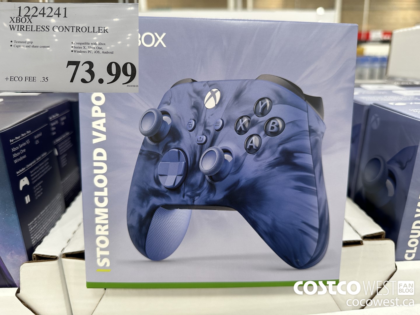 1224241 XBOX WIRELESS CONTROLLER $73.99
