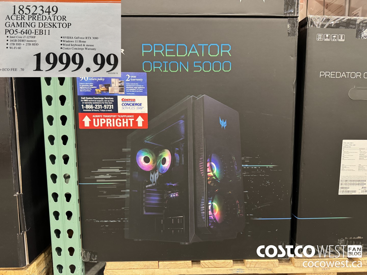 costco predator pc