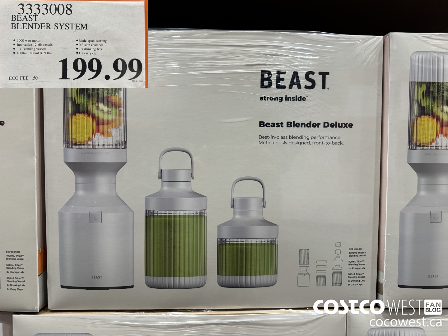3333008 BEAST BLENDER SYSTEM $199.99