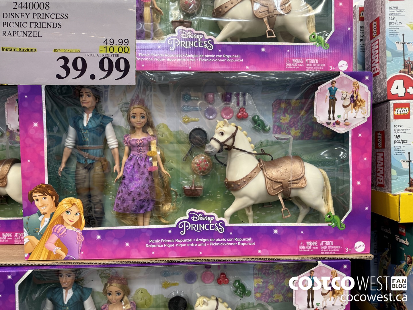 2440008 DISNEY PRINCESS PICNIC FRIENDS RAPUNZEL ($10.00 INSTANT SAVINGS EXPIRES ON 2023-10-29) $39.99