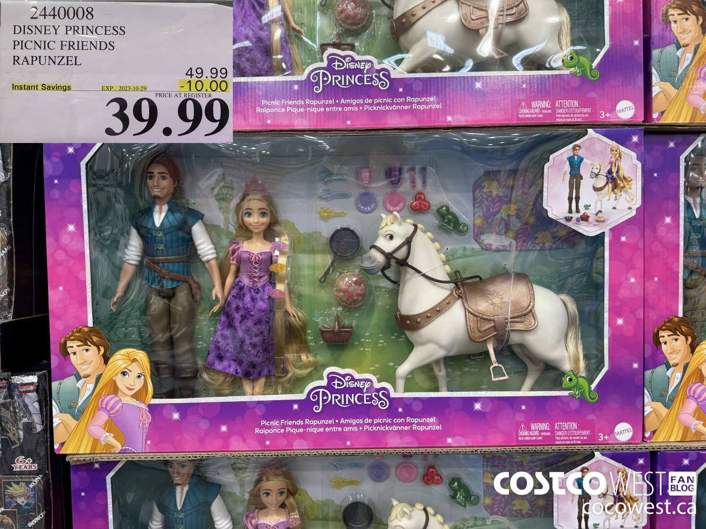 2440008 DISNEY PRINCESS PICNIC FRIENDS RAPUNZEL ($10.00 INSTANT SAVINGS EXPIRES ON 2023-10-29) $39.99